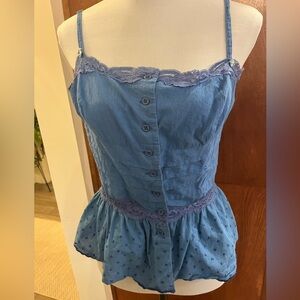 Vintage Betsey Johnson late 90s/Y2K camisole top
